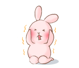 Lovely Rabbit Sticker for Girl sticker #6832333