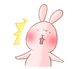 Lovely Rabbit Sticker for Girl sticker #6832335