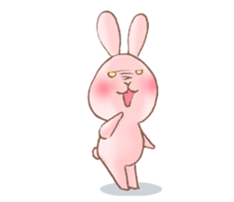 Lovely Rabbit Sticker for Girl sticker #6832338