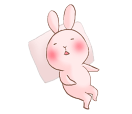 Lovely Rabbit Sticker for Girl sticker #6832340