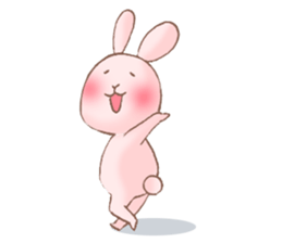 Lovely Rabbit Sticker for Girl sticker #6832342