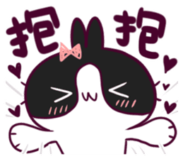 BossTwo-Cute Rabbit Poni sticker #6832712