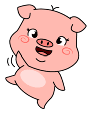Mooliku The Cute Piggy. sticker #6832968