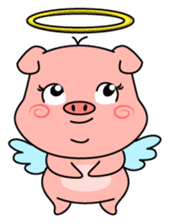 Mooliku The Cute Piggy. sticker #6832969