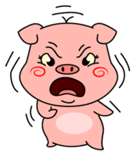 Mooliku The Cute Piggy. sticker #6832972