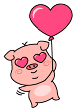 Mooliku The Cute Piggy. sticker #6832975