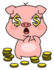 Mooliku The Cute Piggy. sticker #6832981