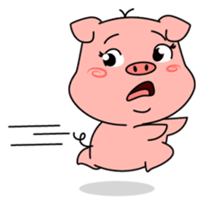 Mooliku The Cute Piggy. sticker #6832984