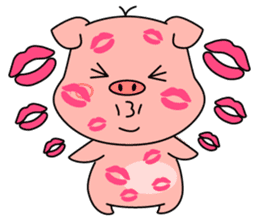 Mooliku The Cute Piggy. sticker #6832985