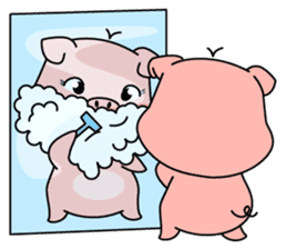 Mooliku The Cute Piggy. sticker #6832992