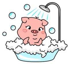 Mooliku The Cute Piggy. sticker #6832993