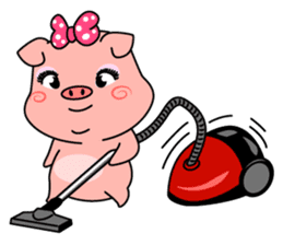 Mooliku The Cute Piggy. sticker #6833002