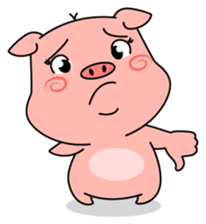Mooliku The Cute Piggy. sticker #6833007