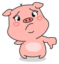 Mooliku The Cute Piggy. sticker #6833007