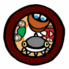 In the aquarium<Together with tank mate>