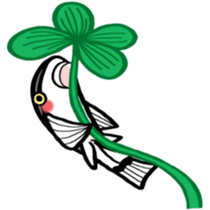 In the aquarium<Together with tank mate> sticker #6833568