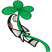 In the aquarium<Together with tank mate> sticker #6833568