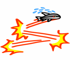 In the aquarium<Together with tank mate> sticker #6833571