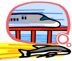 In the aquarium<Together with tank mate> sticker #6833577