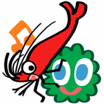 In the aquarium<Together with tank mate> sticker #6833586