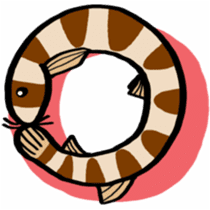 In the aquarium<Together with tank mate> sticker #6833598