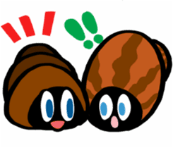 In the aquarium<Together with tank mate> sticker #6833604