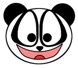 Panda of Smiley sticker #6834232