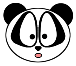 Panda of Smiley sticker #6834235