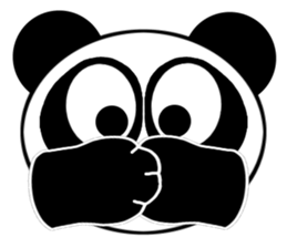 Panda of Smiley sticker #6834237
