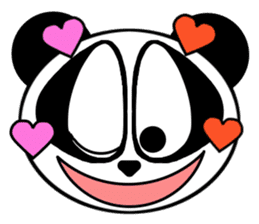 Panda of Smiley sticker #6834240