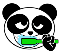 Panda of Smiley sticker #6834244