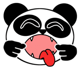 Panda of Smiley sticker #6834246