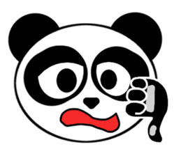 Panda of Smiley sticker #6834247