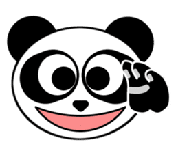 Panda of Smiley sticker #6834252