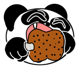 Panda of Smiley sticker #6834255