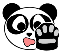 Panda of Smiley sticker #6834258