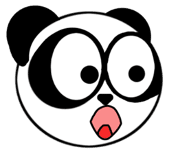 Panda of Smiley sticker #6834263
