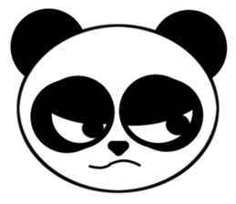Panda of Smiley sticker #6834264