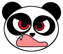 Panda of Smiley sticker #6834265