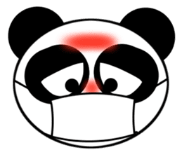 Panda of Smiley sticker #6834269