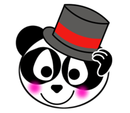 Panda of Smiley sticker #6834270