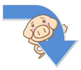 Honorific pig2 sticker #6834410