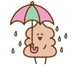 Chocolate soft ice cream 'Softonton' 2 sticker #6834590