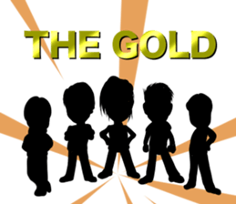 The Gold "az" sticker sticker #6834995