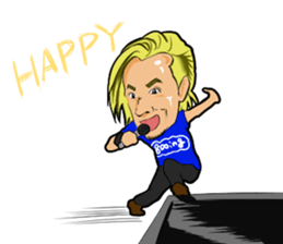 The Gold "az" sticker sticker #6835008