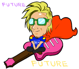 The Gold "az" sticker sticker #6835029