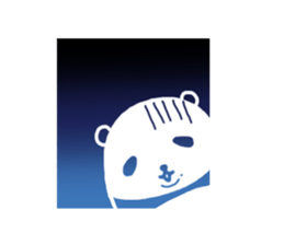 The sleeping is eating panda sticker #6835194