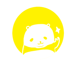 The sleeping is eating panda sticker #6835203