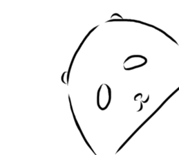 The sleeping is eating panda sticker #6835214