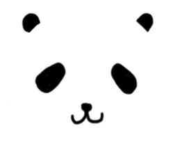 The sleeping is eating panda sticker #6835229